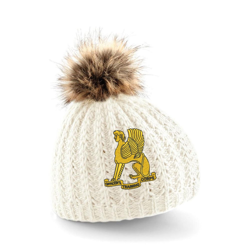 Leeds University Officers Training Corps (LUOTC) Pom Pom Beanie Hat