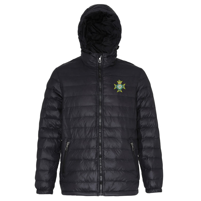 Light Dragoons Hooded Contrast Padded Jacket