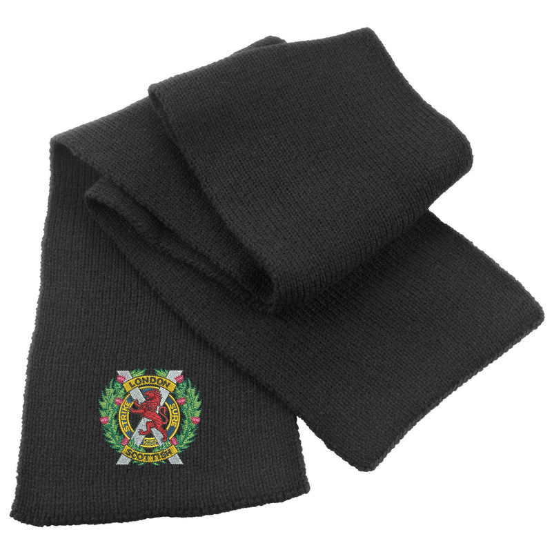 London Scottish Regiment Heavy Knit Scarf