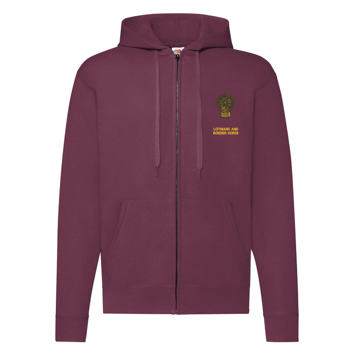 Lothians and Border Horse Zipped Hoodie
