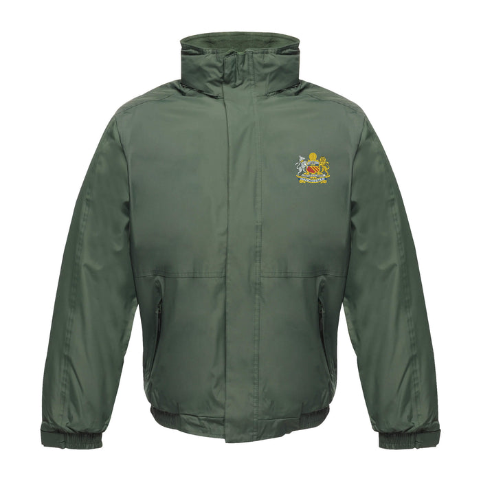 Manchester Regiment Waterproof Jacket With Hood