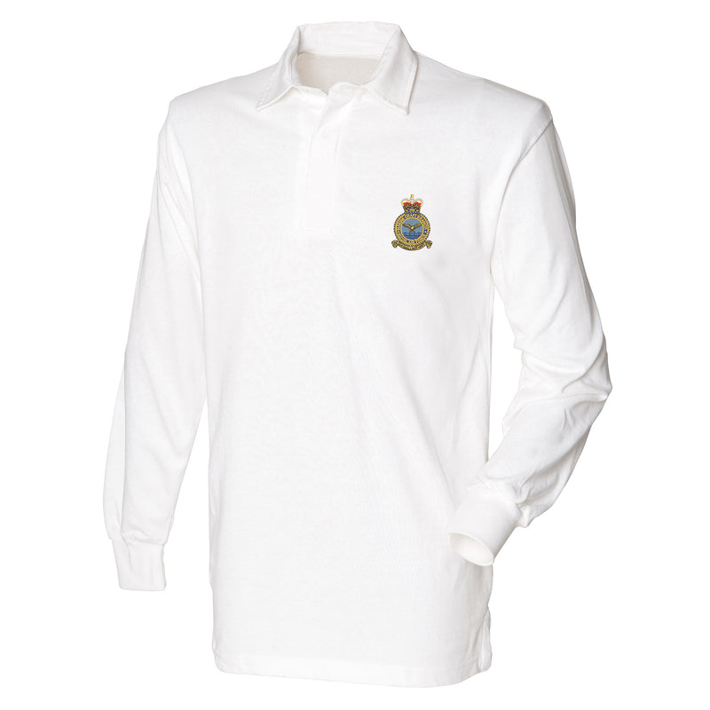 Marine Craft Branch RAF Front Row Long Sleeve Rugby Shirt