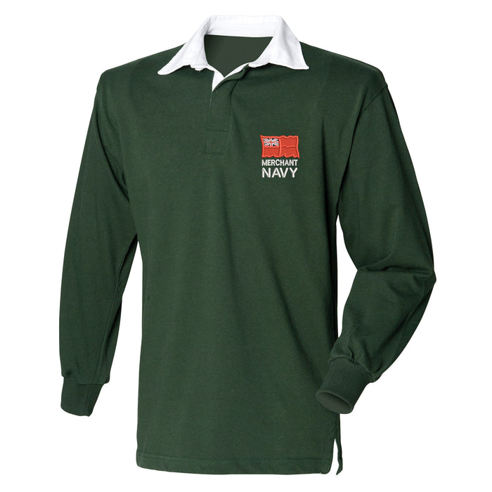 Merchant Navy Long Sleeve Rugby Shirt
