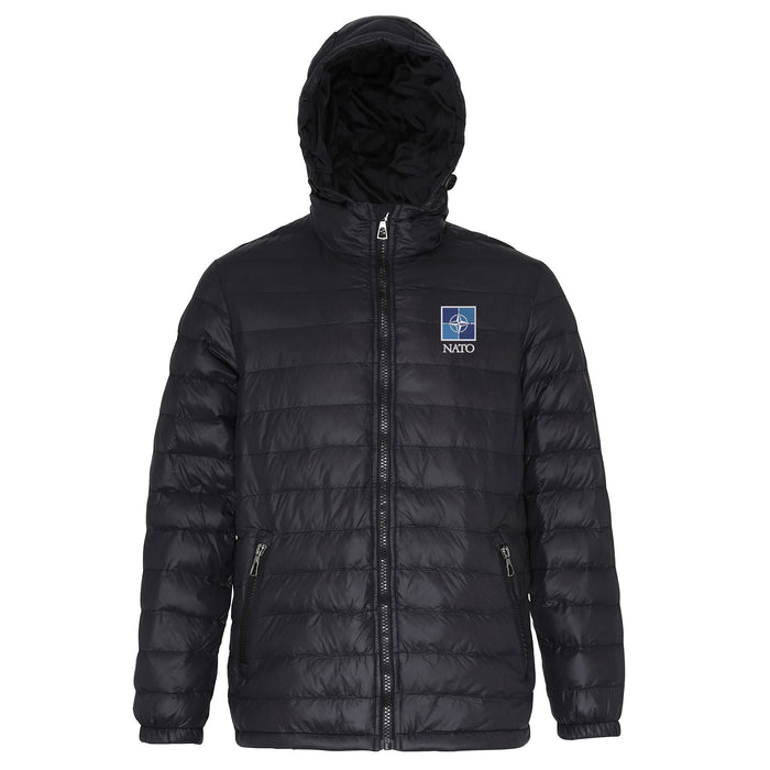 NATO Hooded Contrast Padded Jacket