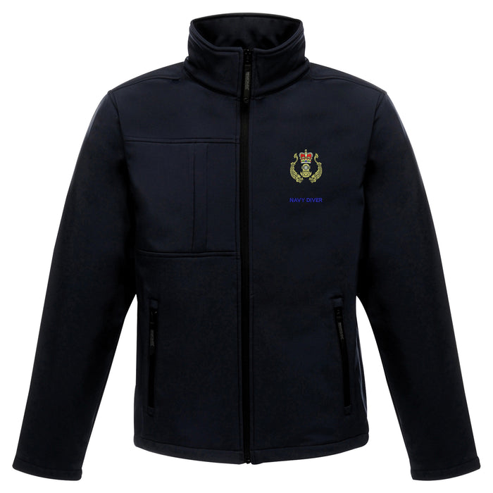 Navy Diver Softshell Jacket