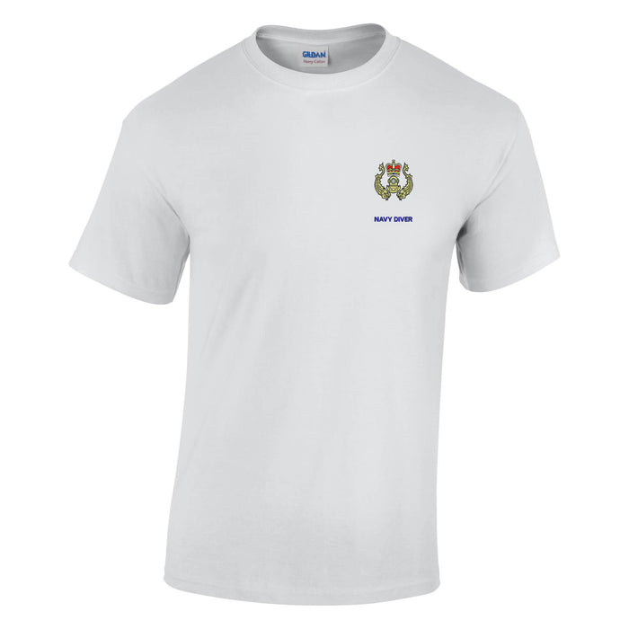 Navy Diver Cotton T-Shirt