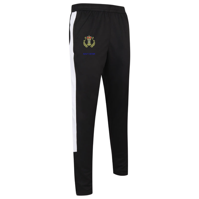 Navy Diver Knitted Tracksuit Pants