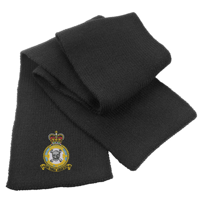 No 100 Squadron RAF Heavy Knit Scarf