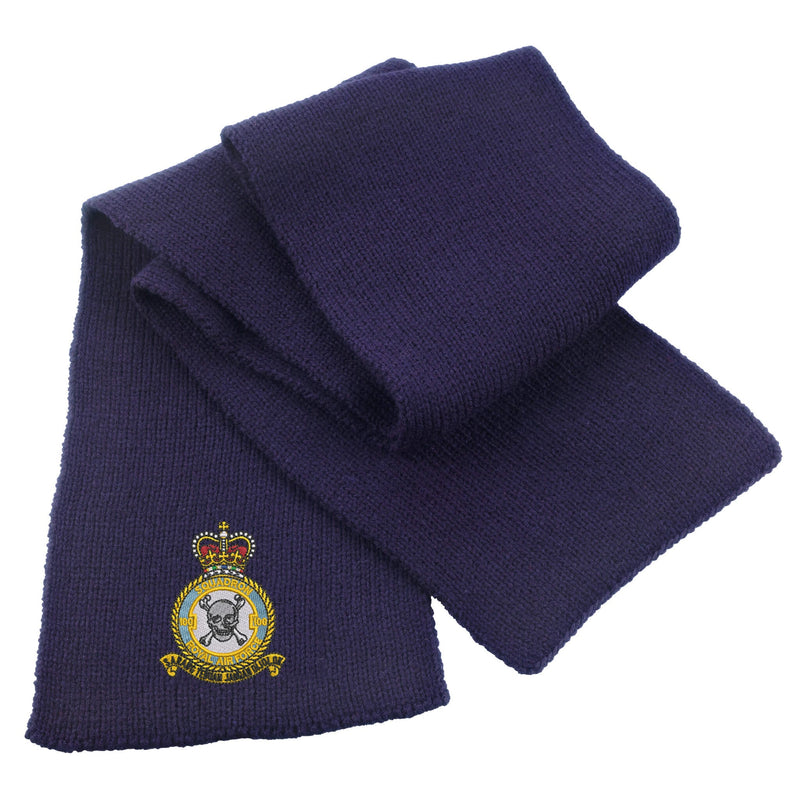 No 100 Squadron RAF Heavy Knit Scarf