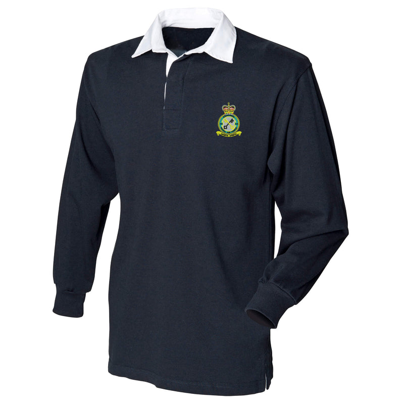 No 16 Squadron RAF Long Sleeve Rugby Shirt
