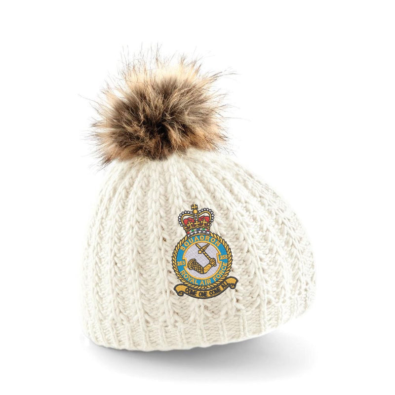 No. 253 Squadron RAF Pom Pom Beanie Hat