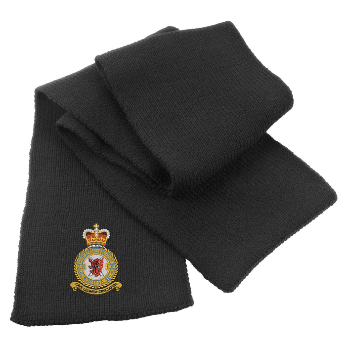 No 602 (City of Glasgow) Squadron RAF Heavy Knit Scarf