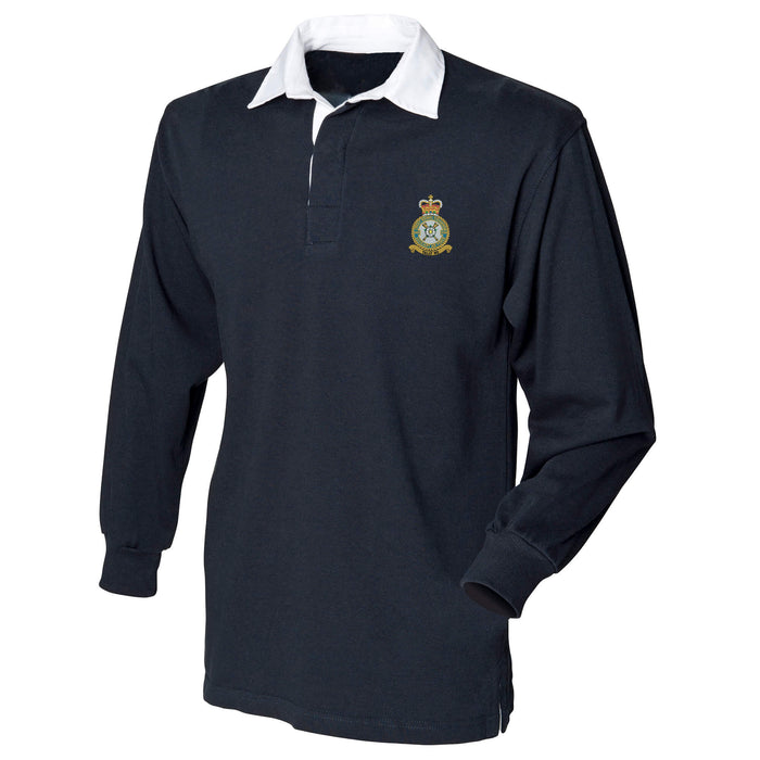 No 609 Squadron RAF Long Sleeve Rugby Shirt