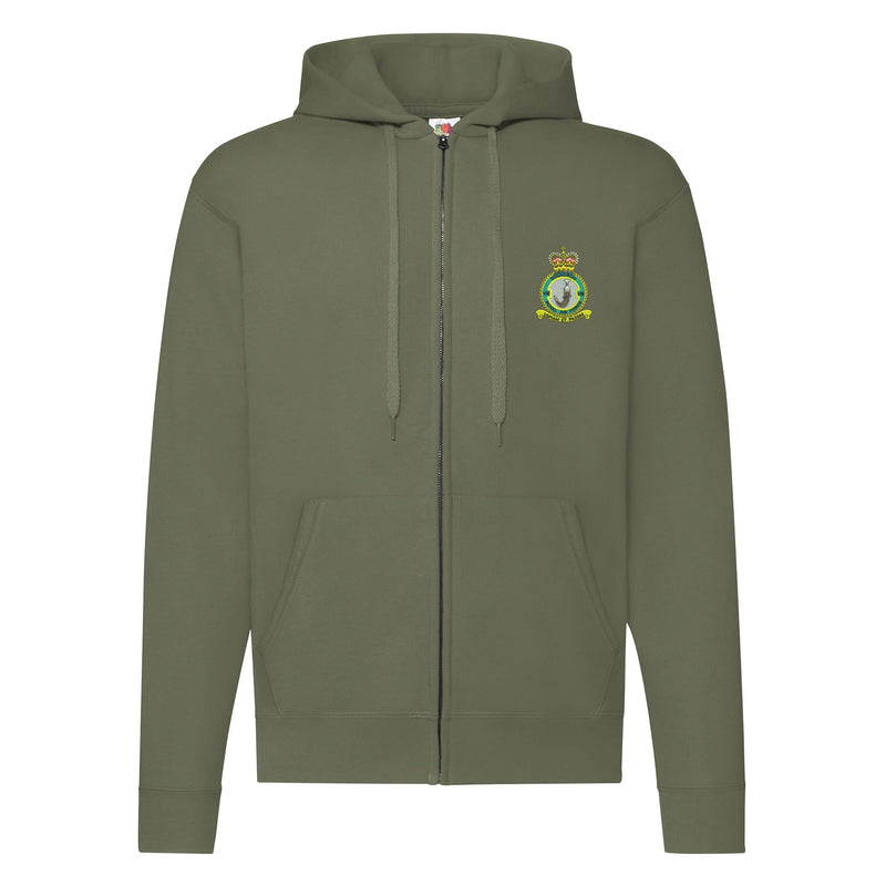 No 8 Squadron RAF Regiment Zipped Hoodie