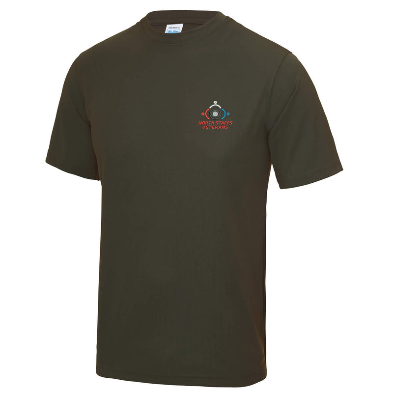North Staffs Veterans Polyester T-Shirt