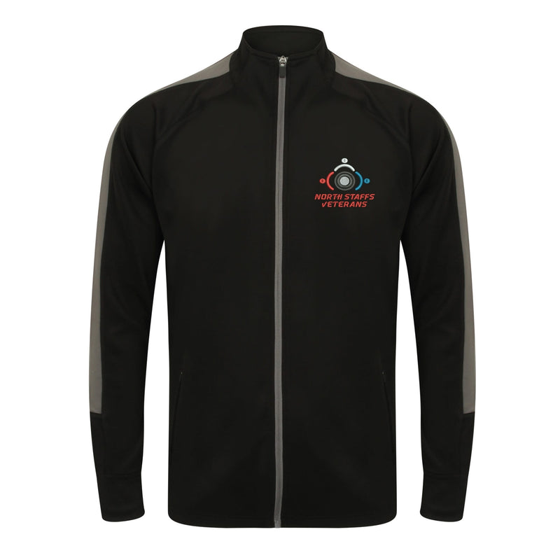 North Staffs Veterans Knitted Tracksuit Top