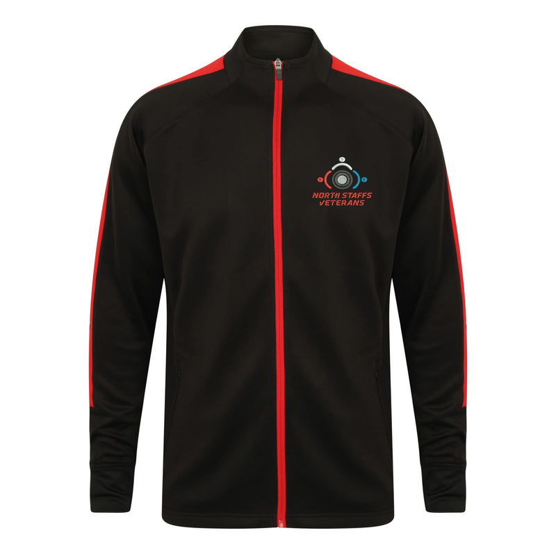 North Staffs Veterans Knitted Tracksuit Top
