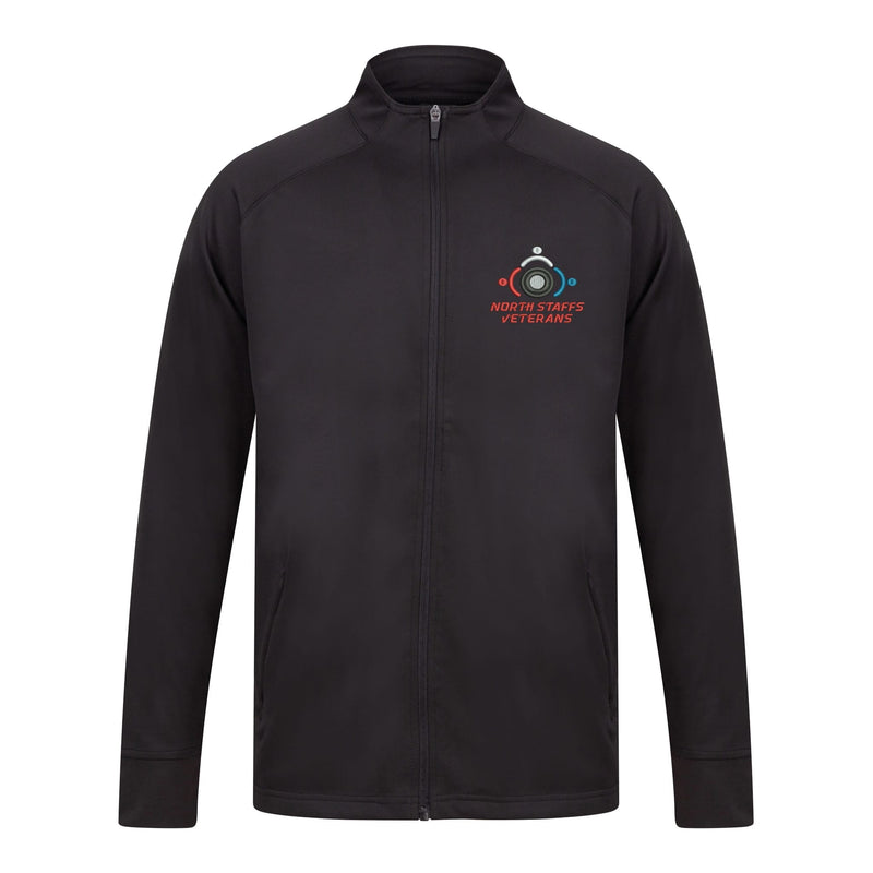 North Staffs Veterans Knitted Tracksuit Top