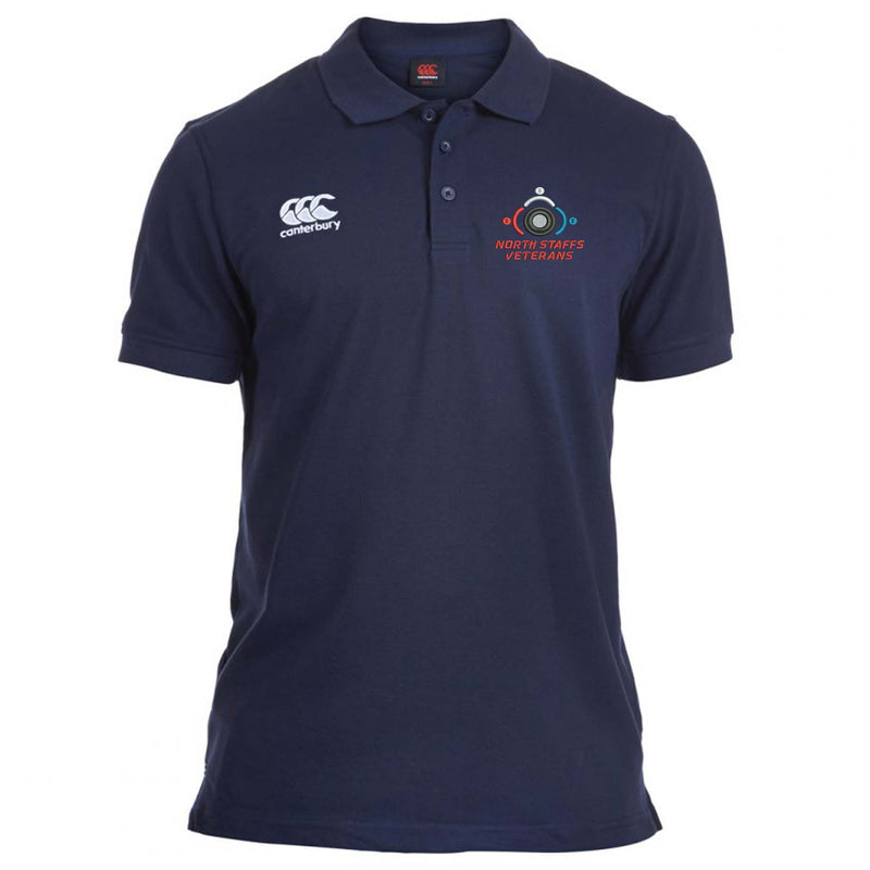 North Staffs Veterans Canterbury Rugby Polo