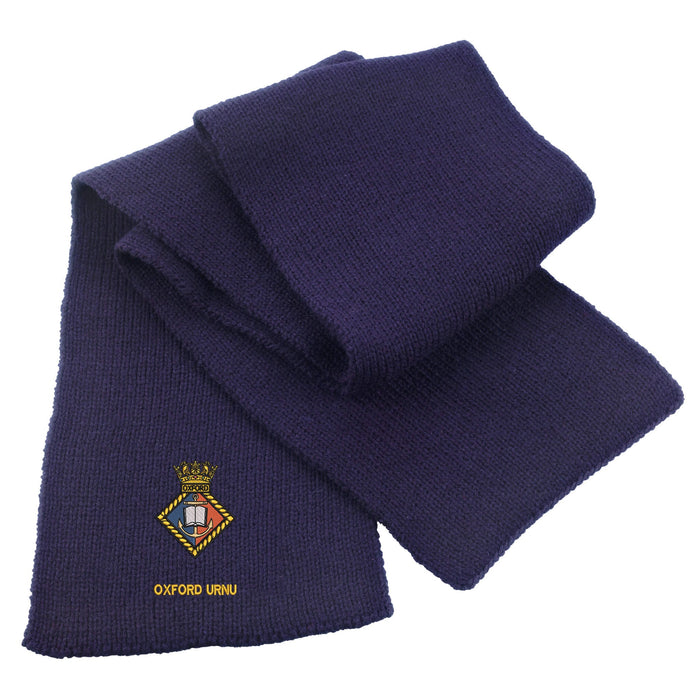 Oxford Universities Royal Naval Unit (URNU) Heavy Knit Scarf