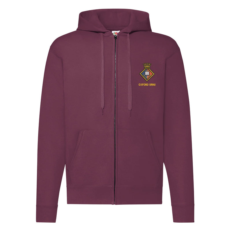 Oxford Universities Royal Naval Unit (URNU) Zipped Hoodie