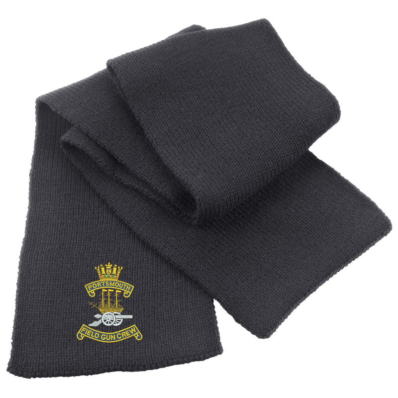 Portsmouth Field Gun Crew Heavy Knit Scarf