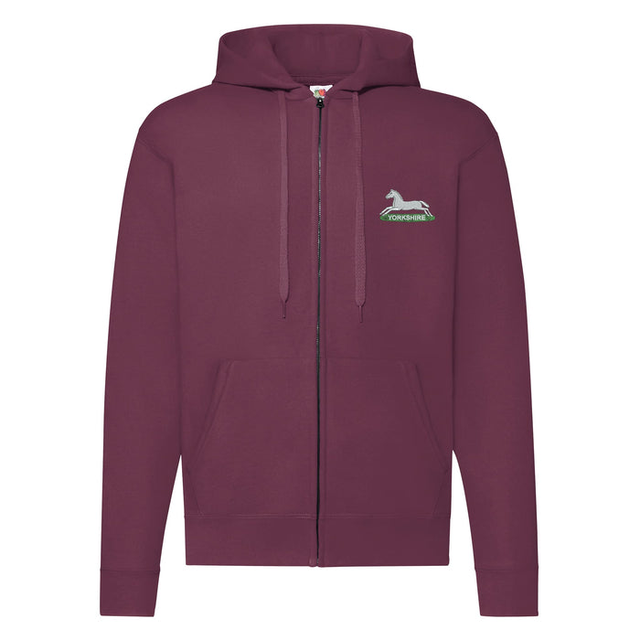 Prince of Wales's Own Regiment of Yorkshire Zipped Hoodie