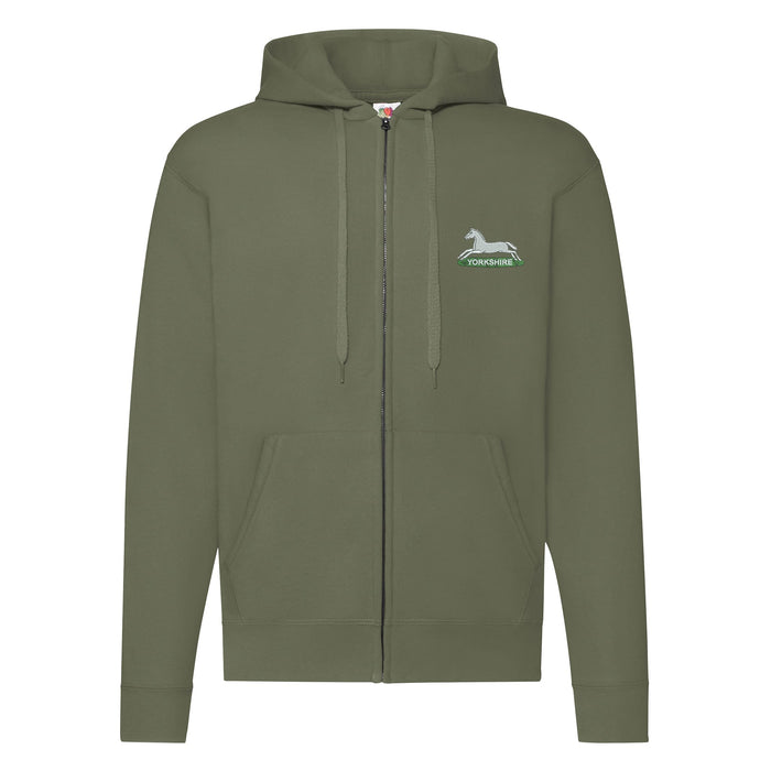 Prince of Wales's Own Regiment of Yorkshire Zipped Hoodie