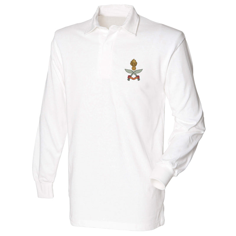 Queens Gurkha Engineers Long Sleeve Rugby Shirt