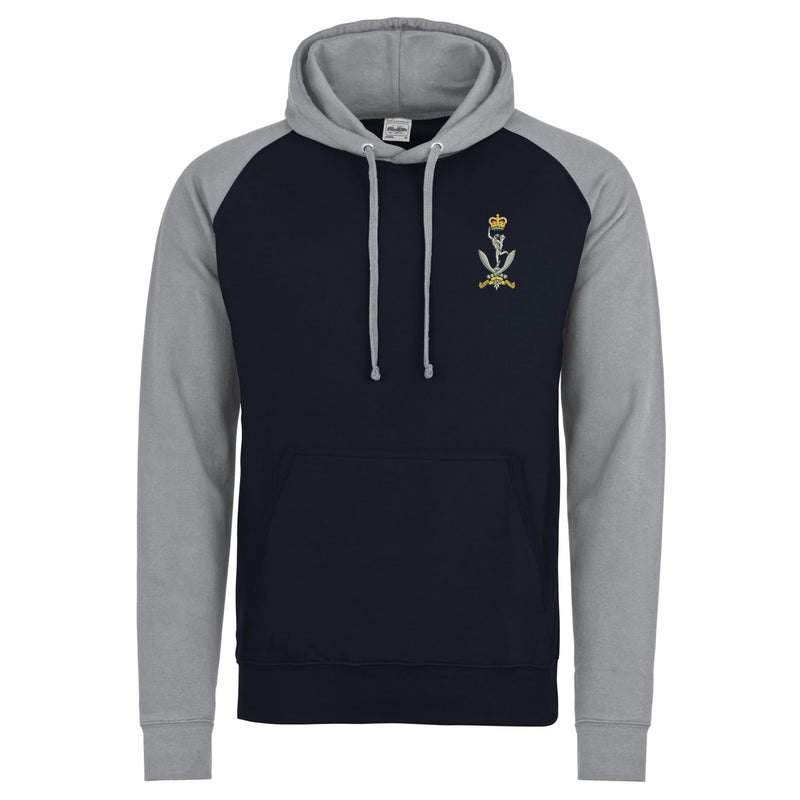 Queen's Gurkha Signals Contrast Hoodie