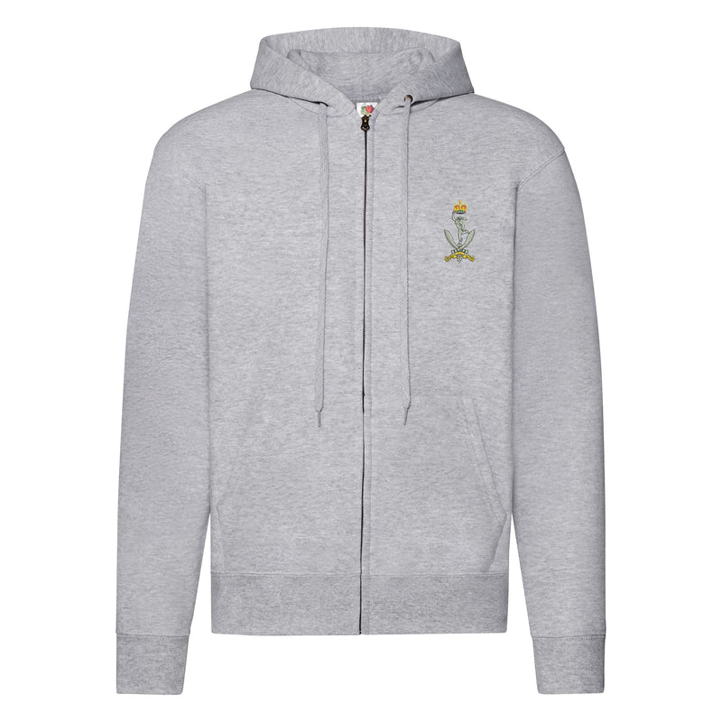 Queen's Gurkha Signals Zipped Hoodie