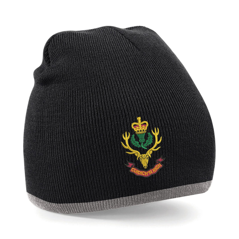 Queens Own Highlanders Beanie Hat