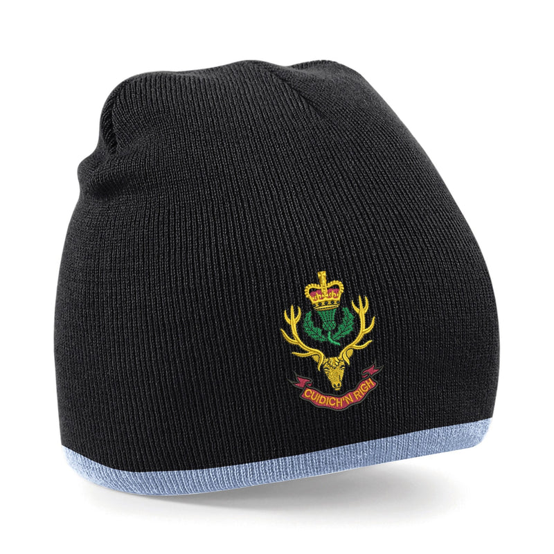 Queens Own Highlanders Beanie Hat