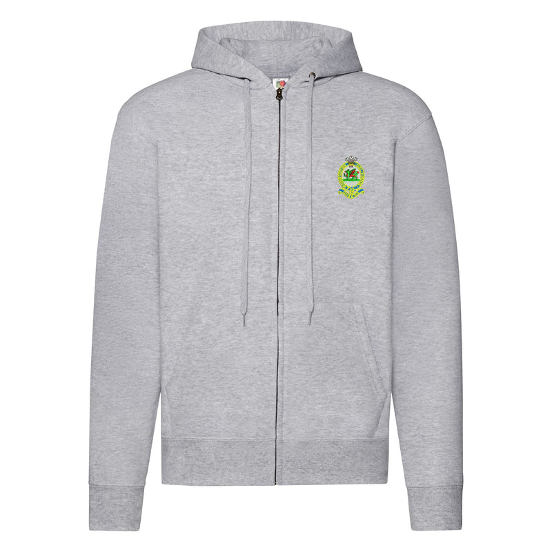 Queens Regiment Zipped Hoodie