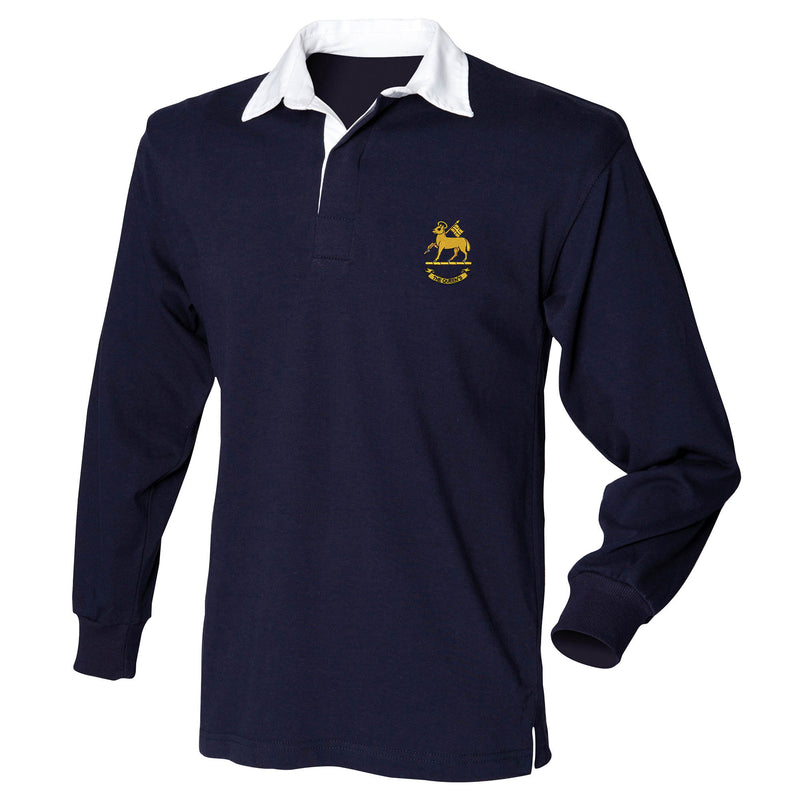 Queen's Royal Regiment Long Sleeve Rugby Shirt
