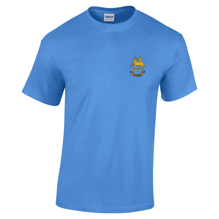 Queen's Royal Regiment Cotton T-Shirt