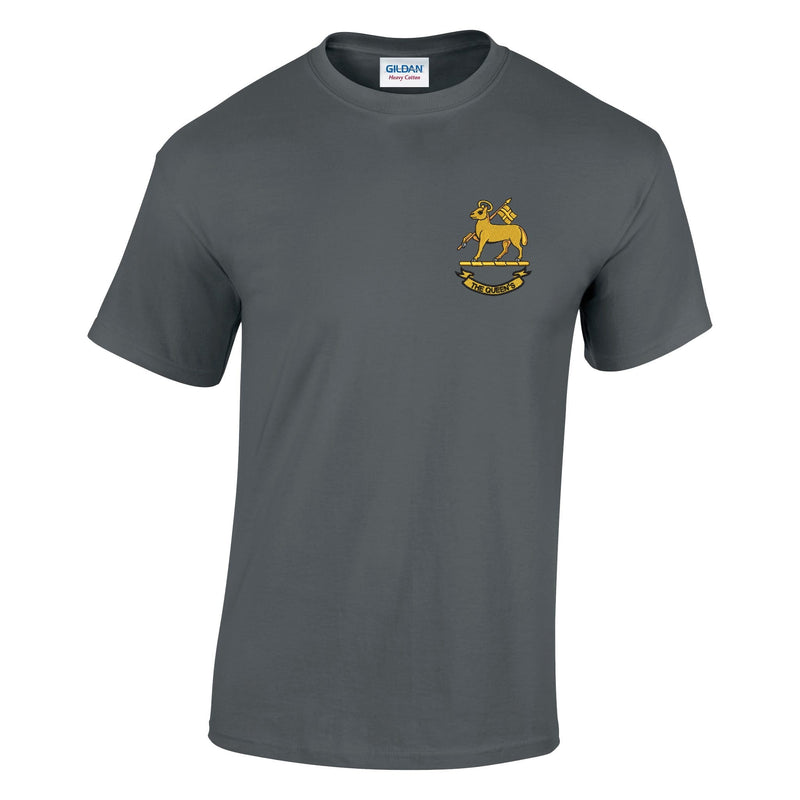 Queen's Royal Regiment Cotton T-Shirt