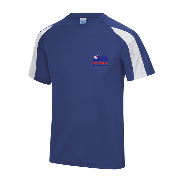 RAF Air Cadets Contrast Polyester T-Shirt