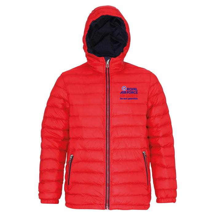 RAF Air Cadets Hooded Contrast Padded Jacket