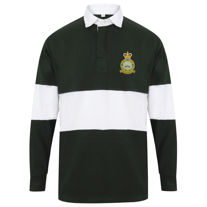 RAF Air Sea Rescue Long Sleeve Panelled Rugby Shirt