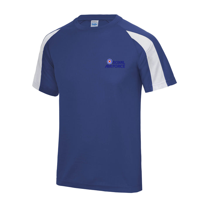 Royal Air Force - RAF Contrast Polyester T-Shirt