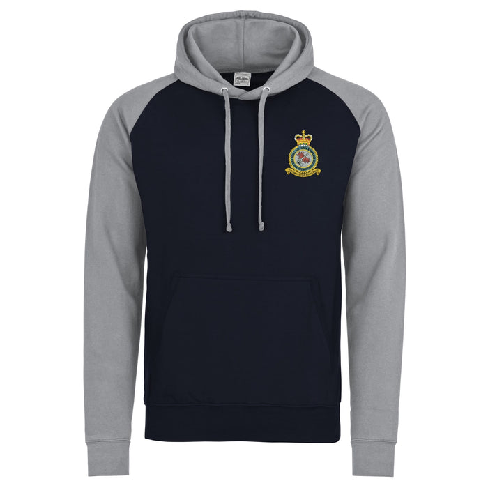 RAF and Defence Fire Service Association Contrast Hoodie