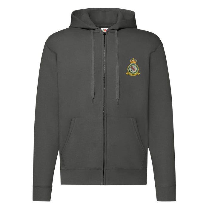 RAF and Defence Fire Service Association Zipped Hoodie