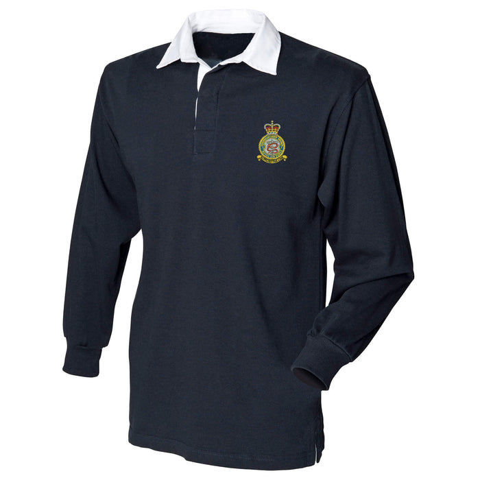 RAF Expeditionary Logistics Squadron Long Sleeve Rugby Shirt