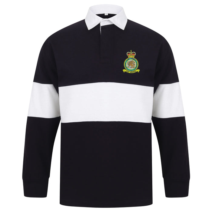 RAF Police Long Sleeve Panelled Rugby Shirt