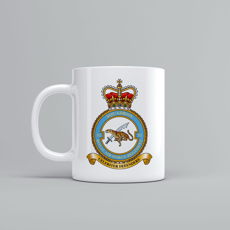 RAF Regiment 51 Squadron Mug