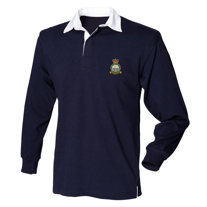 RAF Station Gibraltar Long Sleeve Rugby Shirt