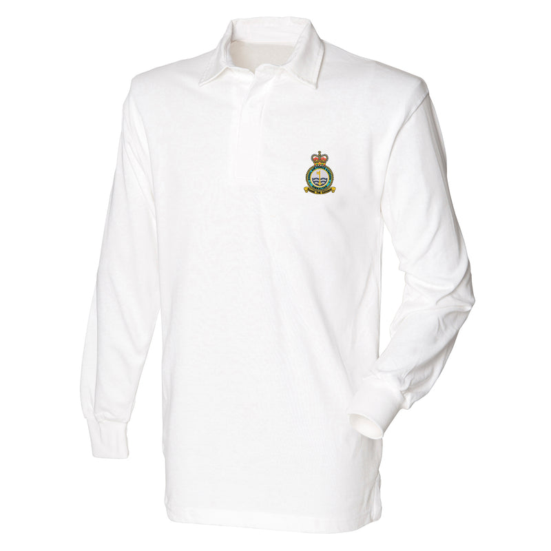 RAF Station Gibraltar Long Sleeve Rugby Shirt
