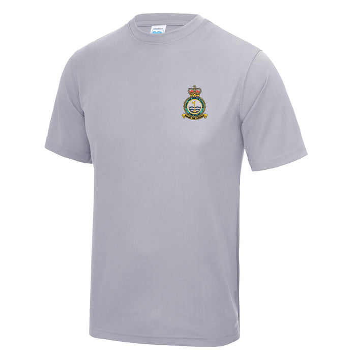 RAF Station Gibraltar Polyester T-Shirt