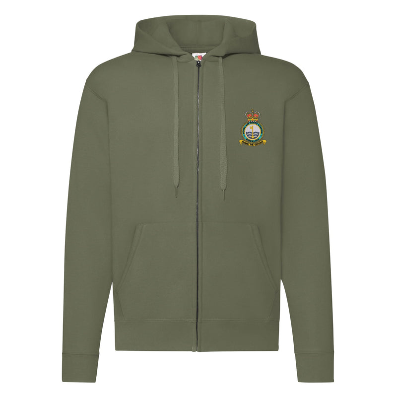 RAF Station Gibraltar Zipped Hoodie